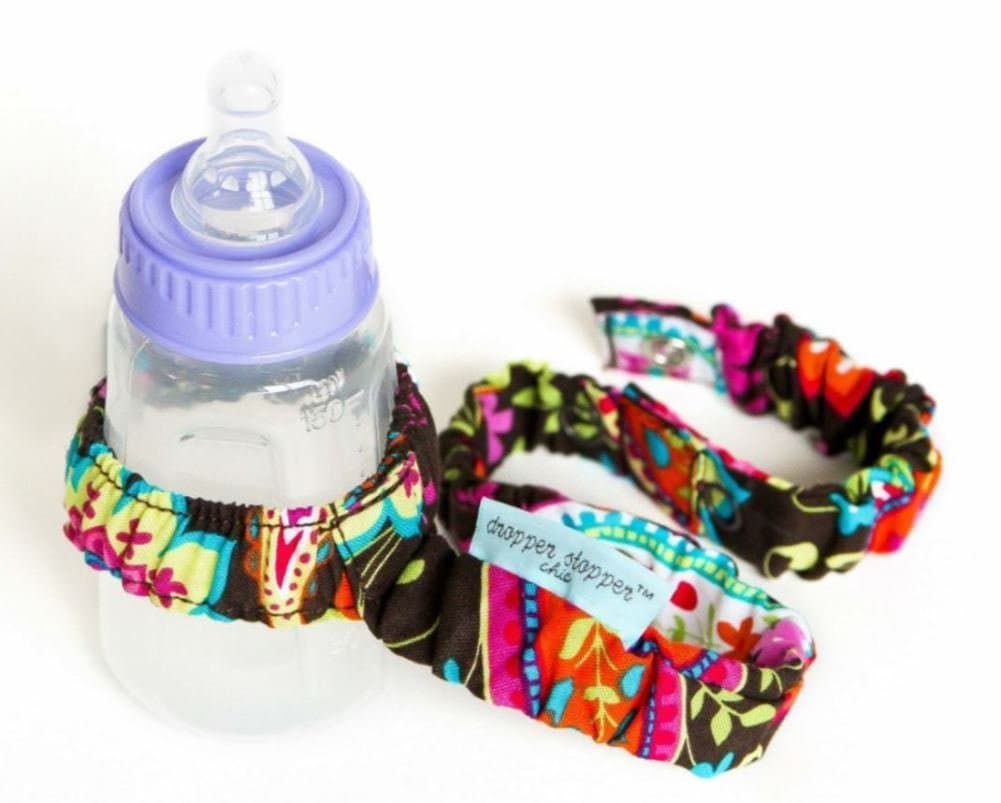 Sister Chic Dropper Stopper Bottle Leash, Primary Diddly Dot by Sister Chic
