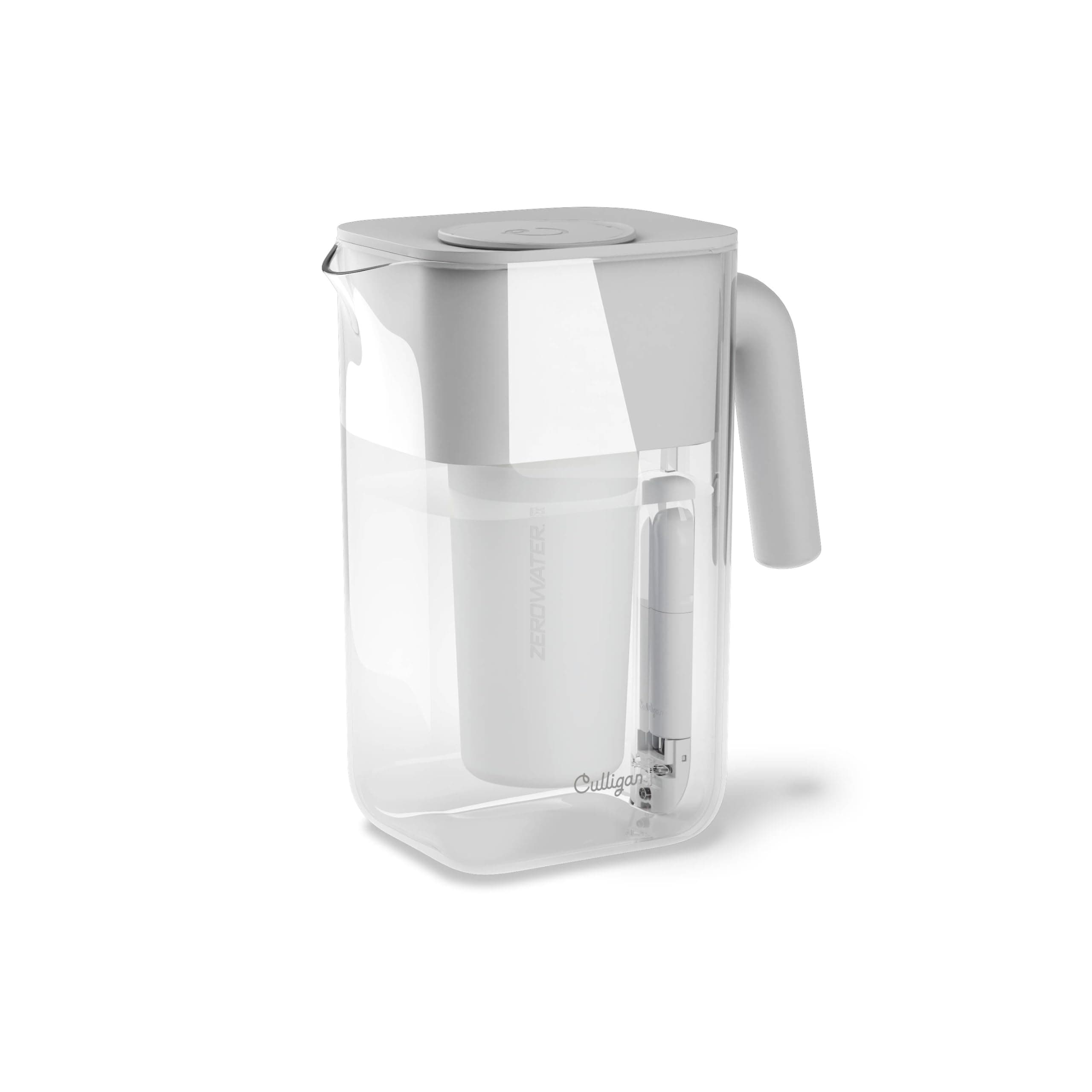 with ZeroWater Technology 2.4-L Water Filter Jug – Includes 5-Stage Advanced Water Filter, IAPMO Certified to Reduce Lead, Total PFAS (Forever Chemicals), Mercury, Fluoride, and Chlorine