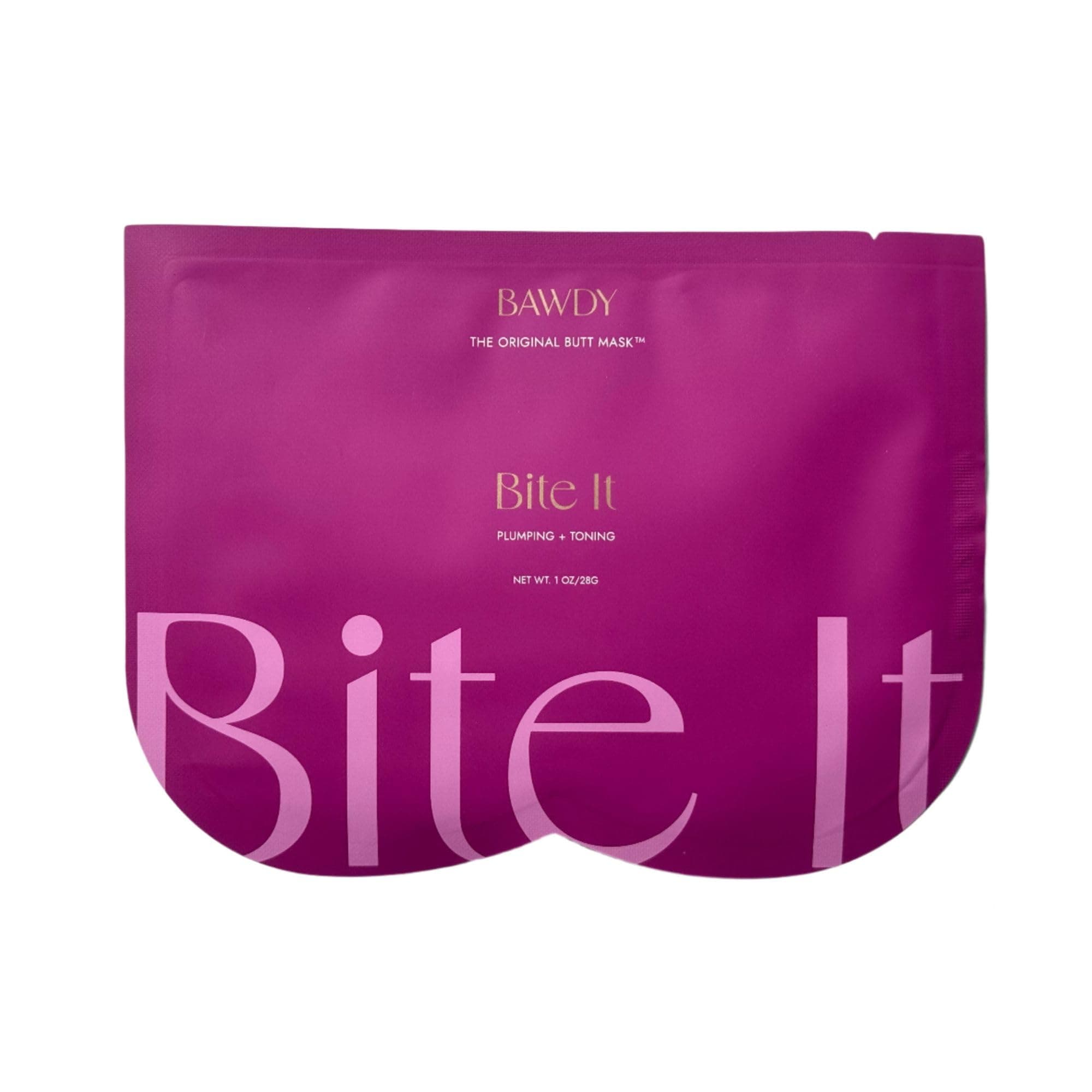 BAWDY Bite It - Plant Based Collagen Butt Mask - Hydrating + Toning