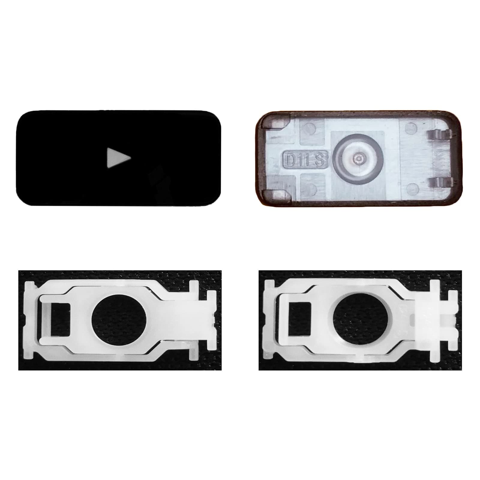 Replacement Right Keycap Key Scissor Clip Hinge for MacBook Pro/Air M1 M2 M3 Model A2141 A2442 A2485 A2251 A2289 A2179 A2337 A2338 A2681 2019-2022 to Replace Right Arrow Key Cap and Hinge