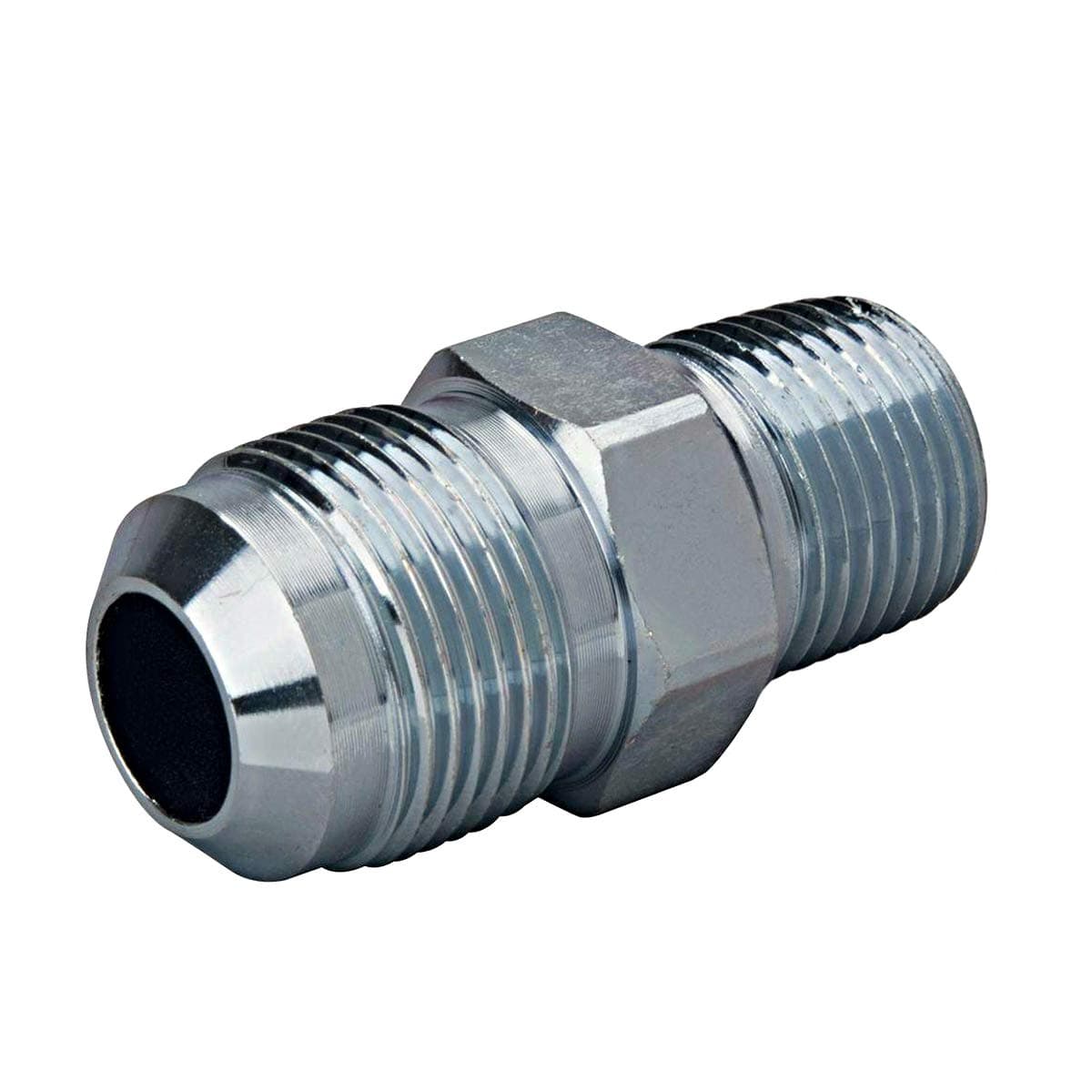 Flextron FTGF-58M12 5/8" Outer Diameter Flare Thread to 1/2 Mip Gas Connector Adapter Fitting