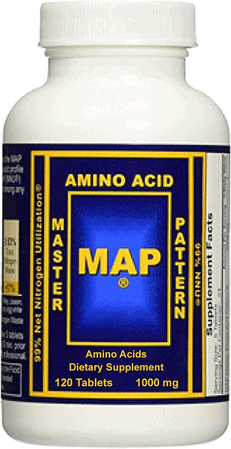 Master Amino Acid Pattern Map Muscle Building Tablets, 360 Count