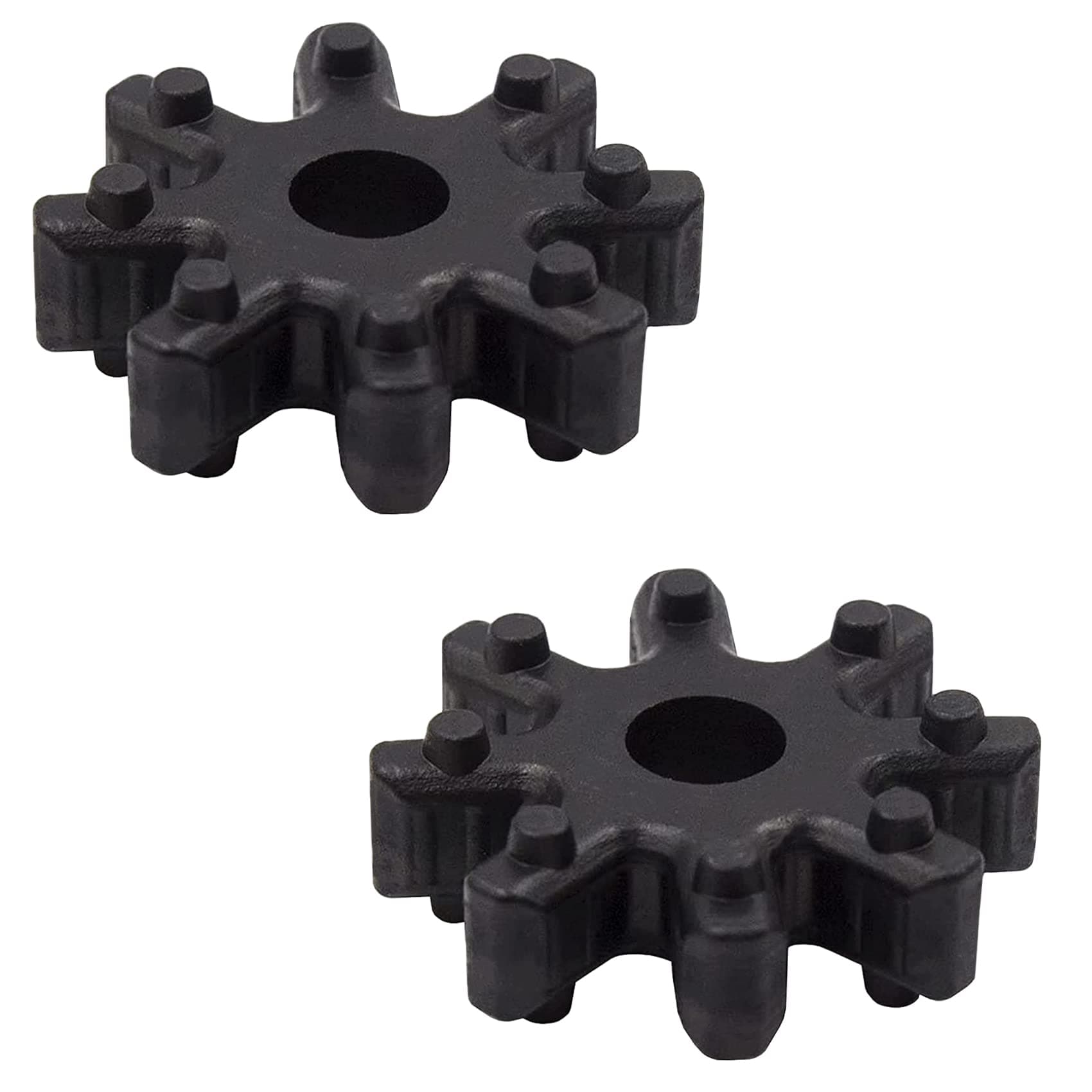 HAOBO 2PCS Flexible Steering Coupling Steering Column Motor, Flexible Steering Coupler Compatible with Hyundai Sonata Elantra Santa Fe Azera Veloster Kia Soul Optima Forte, Replace 563152K000FFF