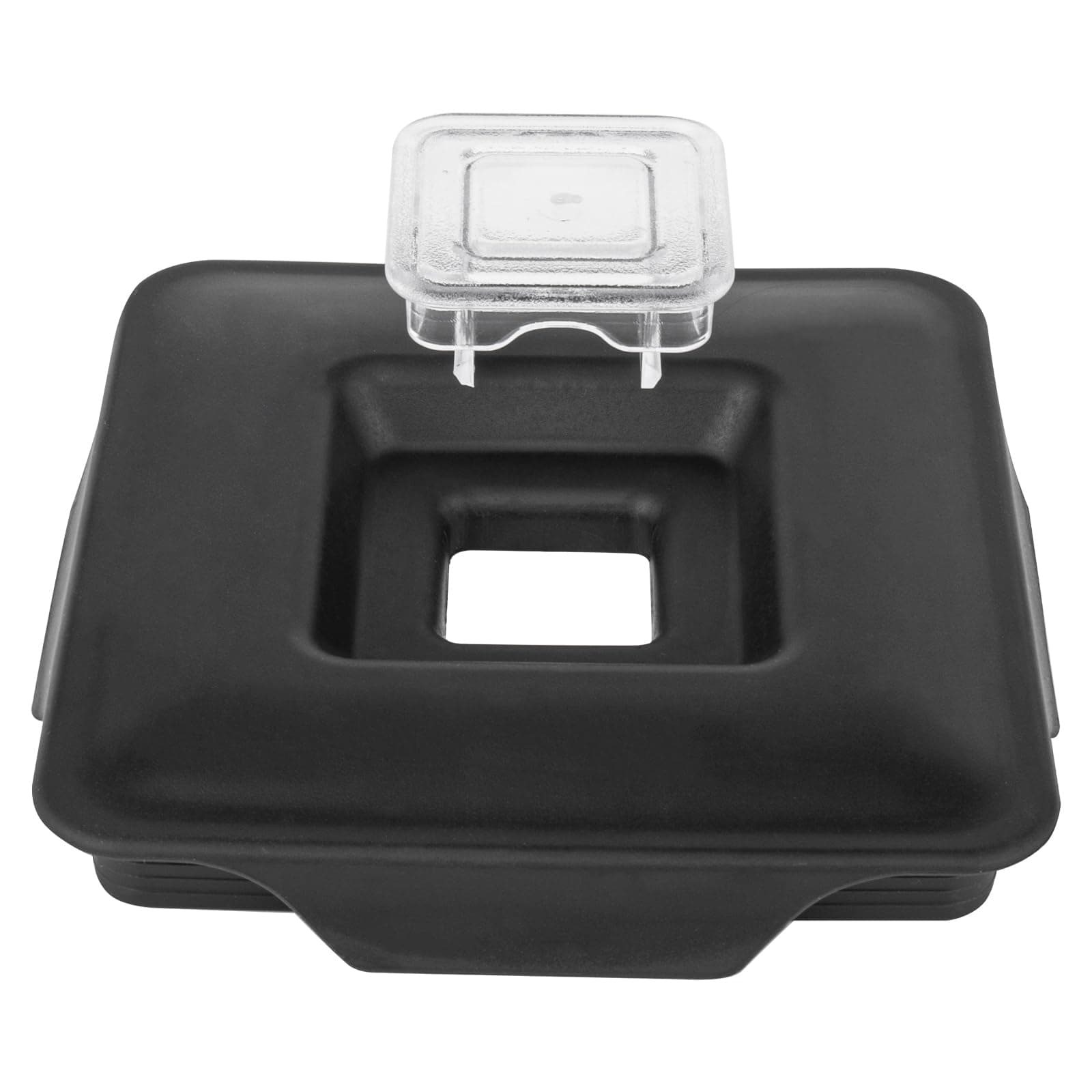 Blender Latching Lid Replacement for Blendtec Commercial WildSide+ & FourSide Jars, Blender Bottle Vented Latching Cover Replaces for Blendtec Parts # 40-310, with Removable Center Cap