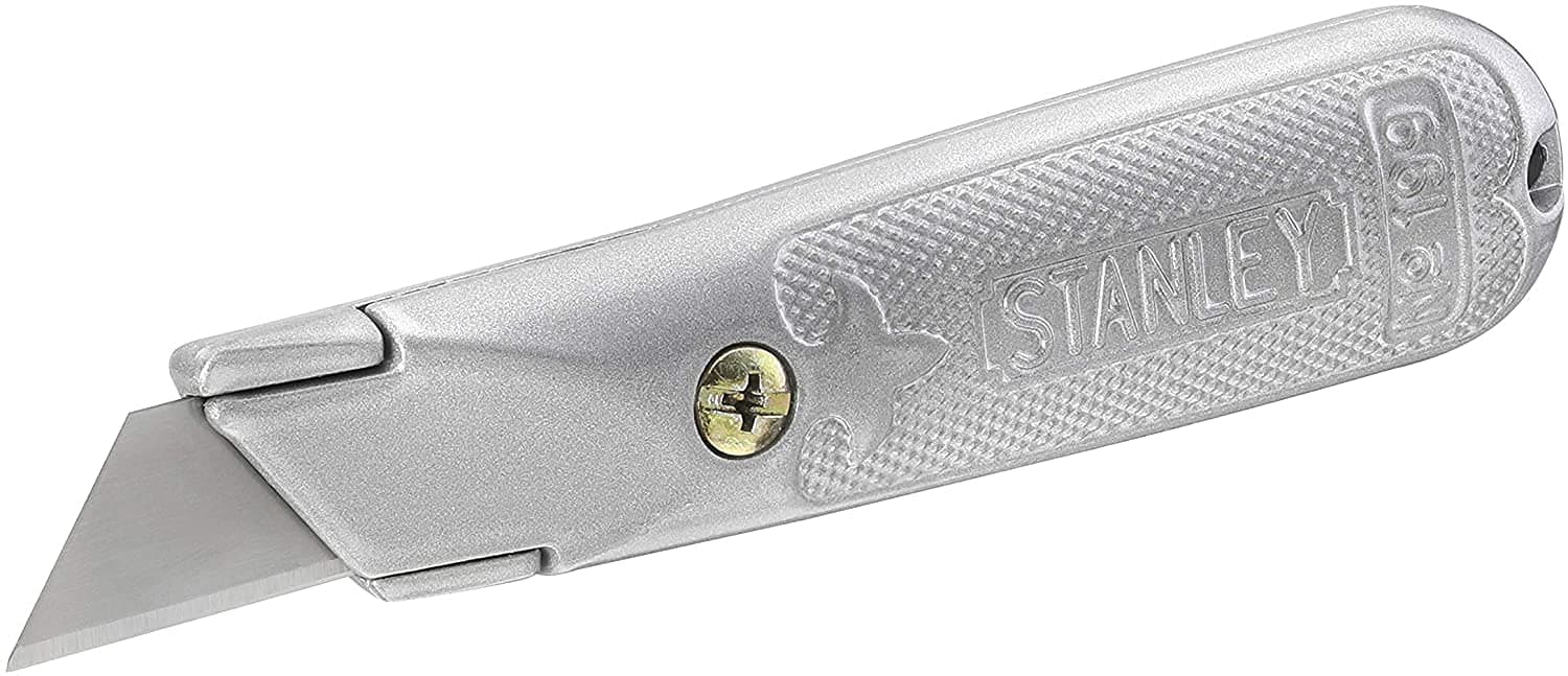 Stanley Trim Knife Fixed Blade 199E Silver 2 10 199
