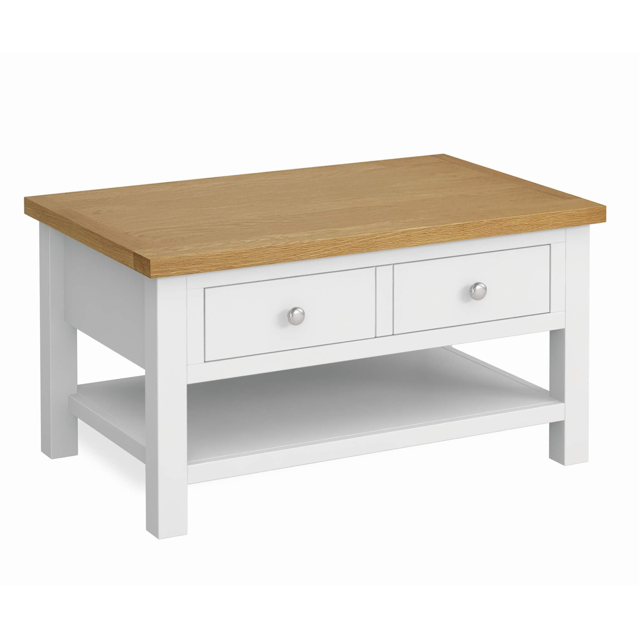 Farro White Coffee Table