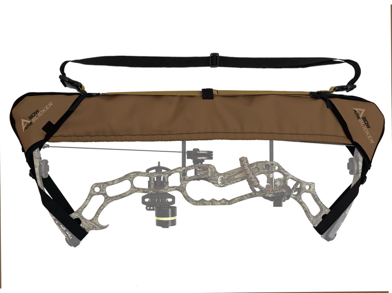 Slicker Weatherproof Bow Sling for Archery, Soft and Compact Bow Case for Hunting Gear Accessories, Cam and String Protector