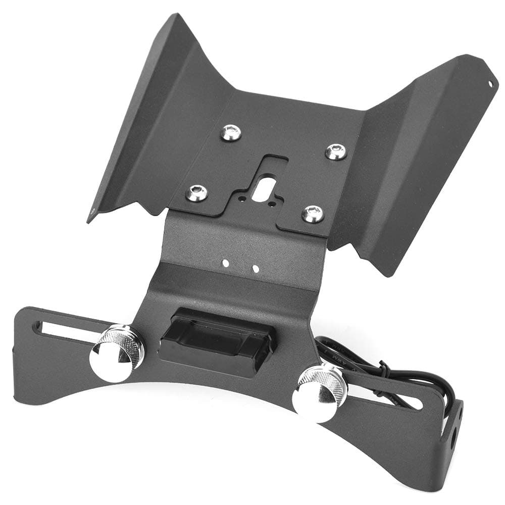 License Plate Mount Holder Frame Bracket with LED Light, for KTM Duke 390 2017-2019 Motorbike Motorcycle Accessories