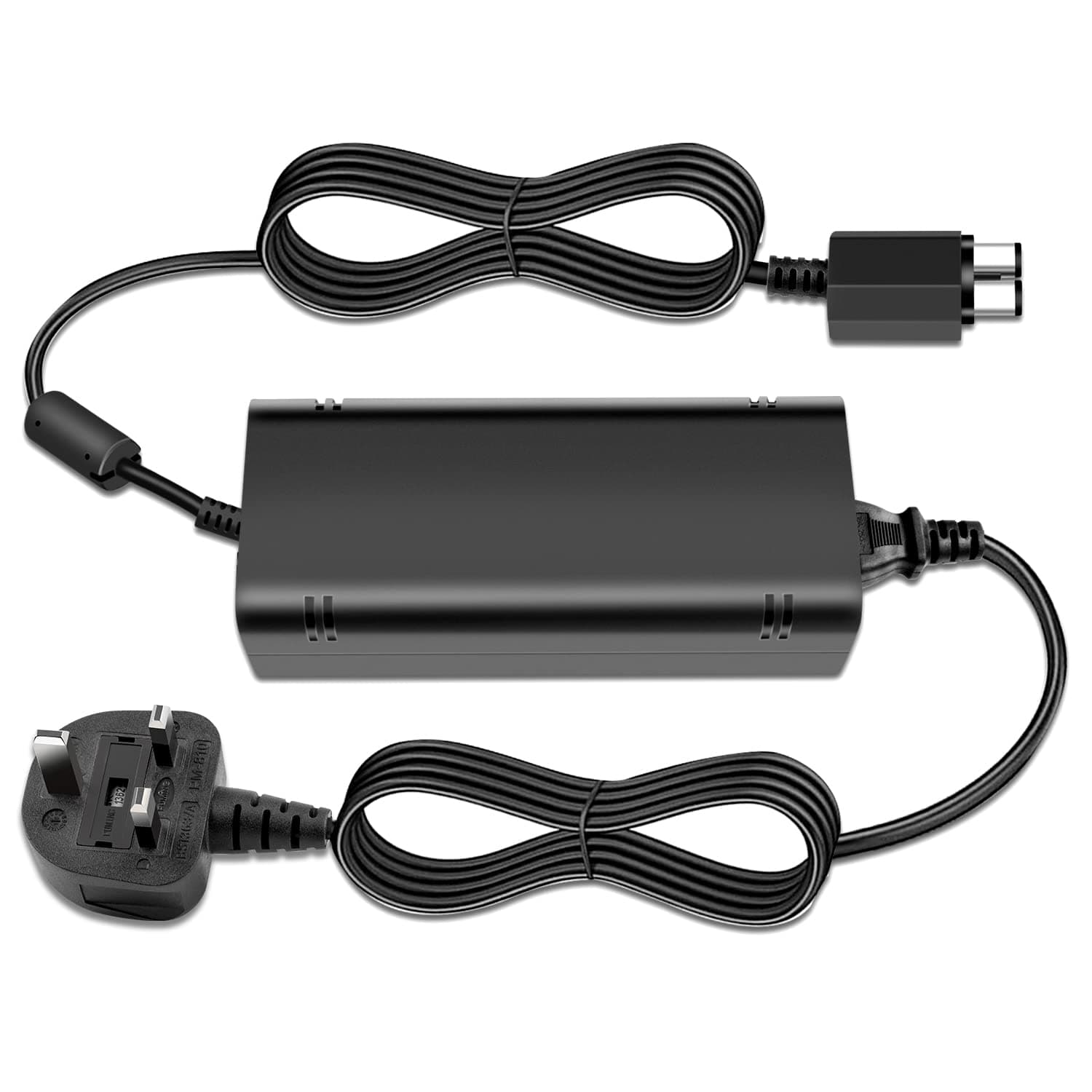 Xbox 360 Slim Power Supply Brick, Power Adapter Replacement for Microsoft Xbox 360 Slim Console, 100-220V