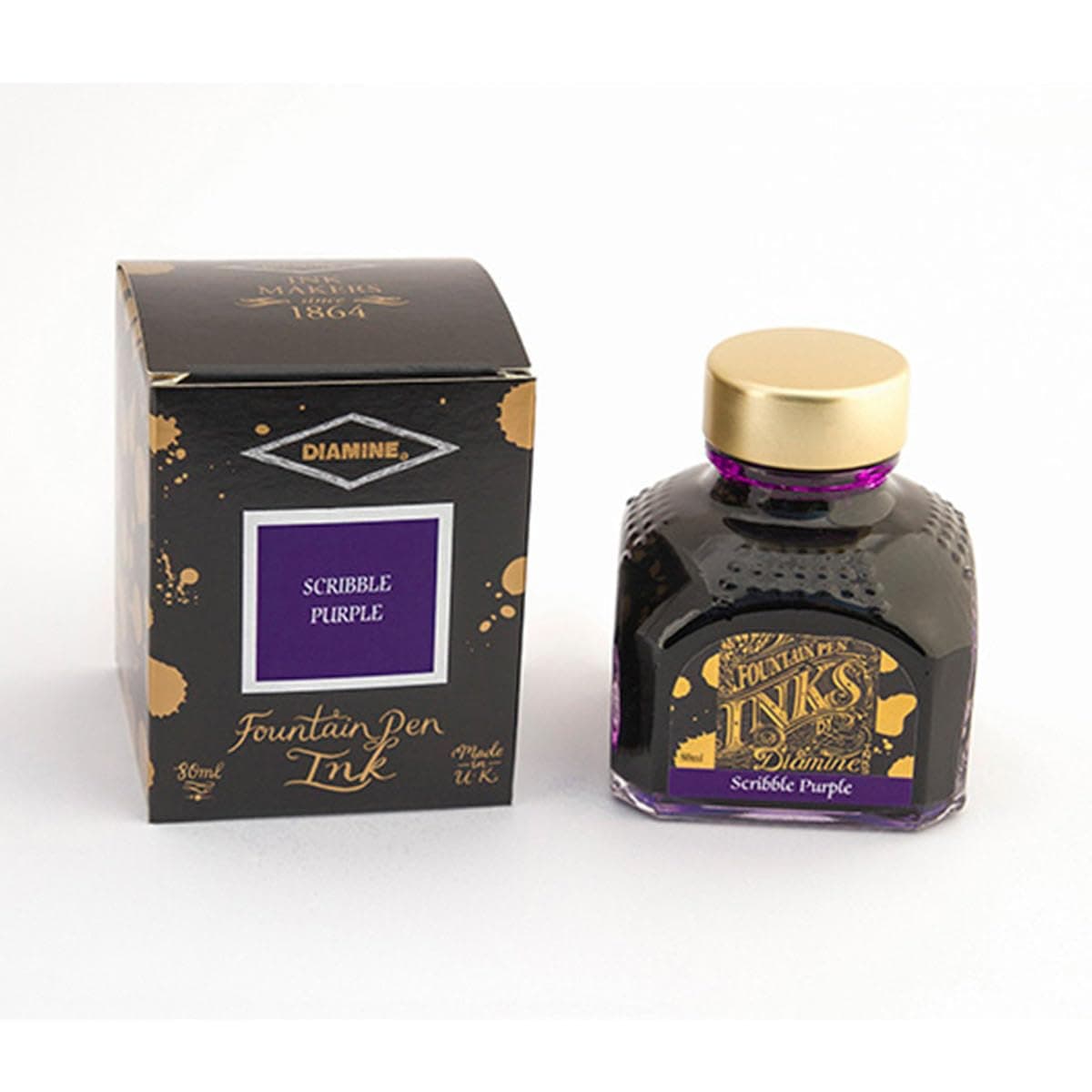 Fountain Pen Ink 80ml - Scribble Purple
