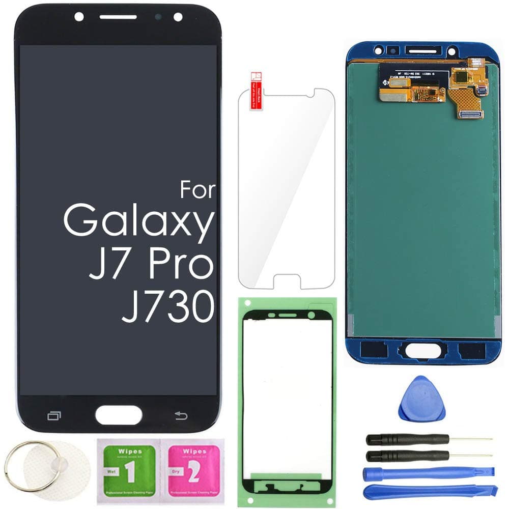 J7 PRO LCD Screen Touch Display Digitizer Assembly (Black) for Samsung Galaxy J730 2017 J730G J730F SM-J730F/DSM J730FM/DSM J730G/DS J730GM/DS