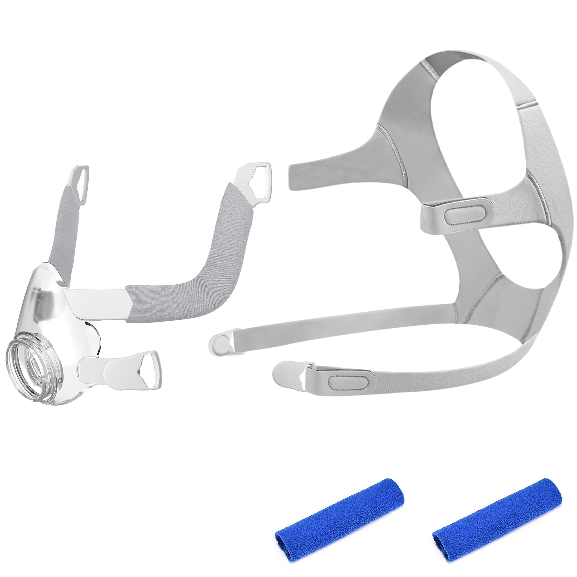 Replacement Frame Kit for Airfit F20, Include 1PCS Frame & 1PCS Headgear & 1Pair Clips & 2PCS Strap Covers(No Elbow), Great Value Supplies by Medihealer
