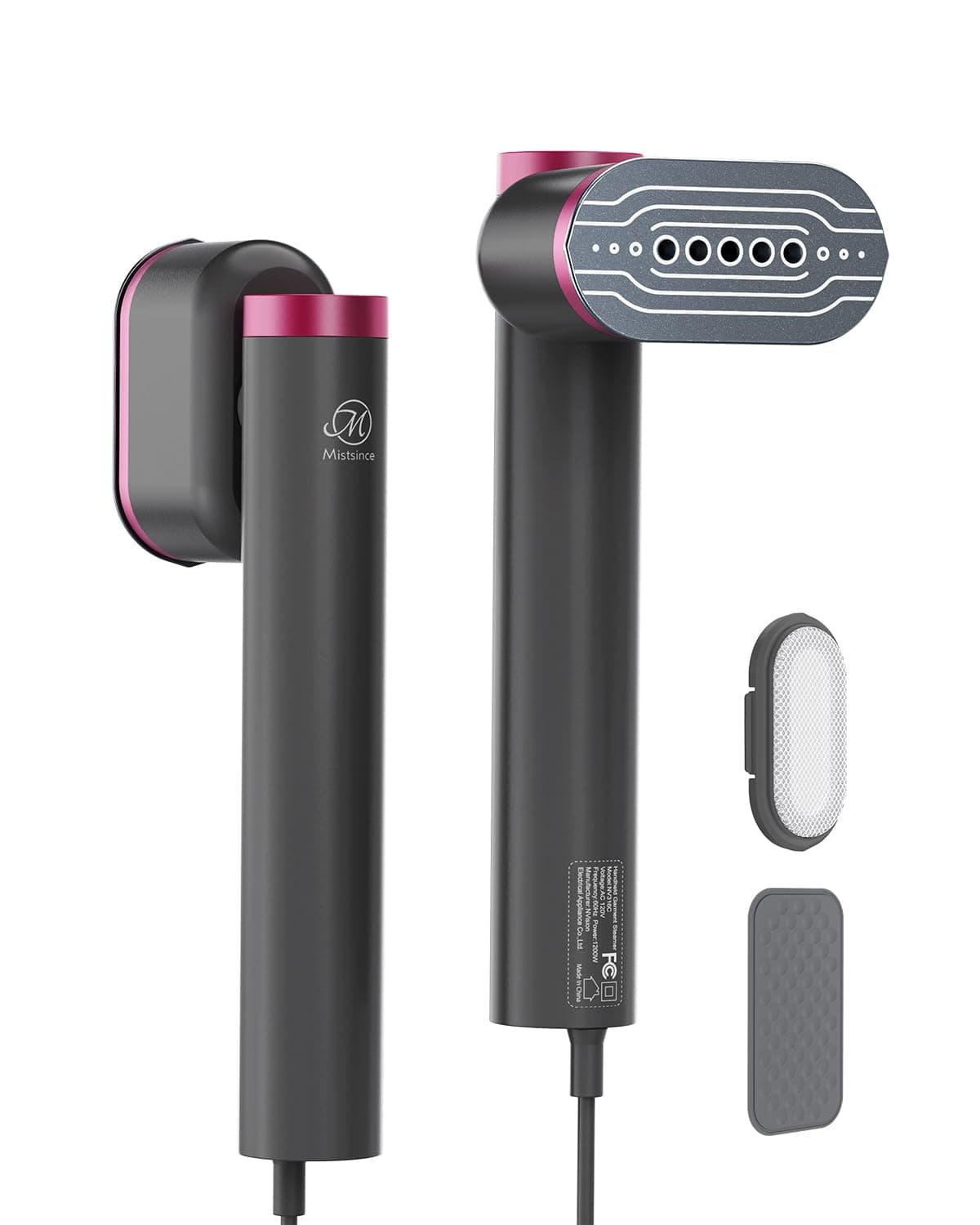 Handheld Steamer for Clothes-1200W Powerful Continuous Steam, 2 Modes for Wet and Dry Ironing, 15S Fast Heat-up, Portable Removing Fabric Wrinkles for Travel/Home/Dorm