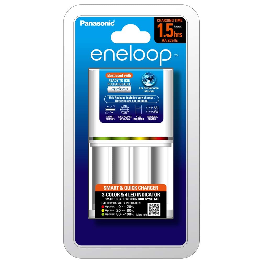 CC55-eneloop Smart & Quick Charger