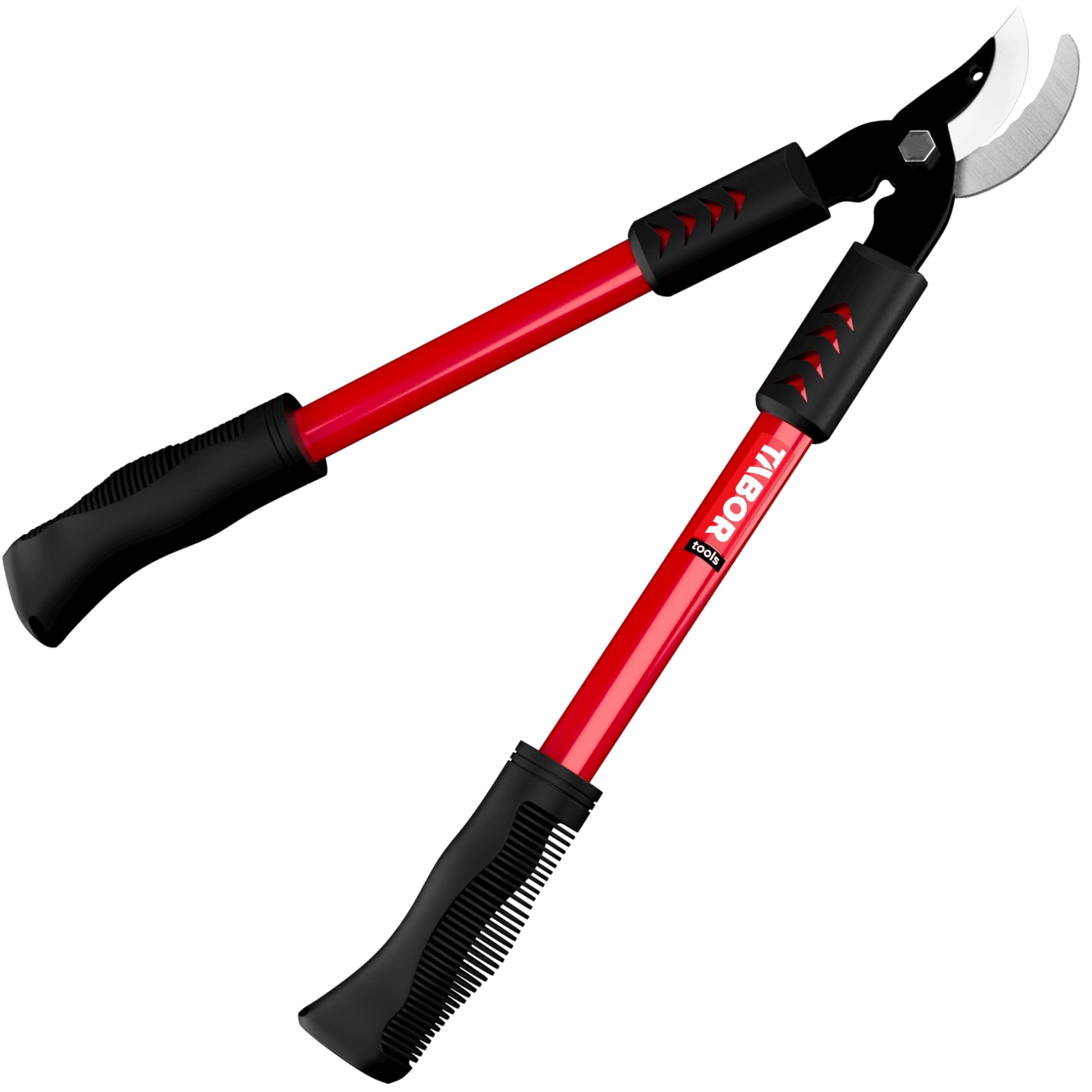 TABOR TOOLS GL18A Small Bypass Lopper, Short Bypass Tree Trimmer, Chops Branches with Ease, Branch Cutter with 1.25 Inch Clean Cut Capacity.