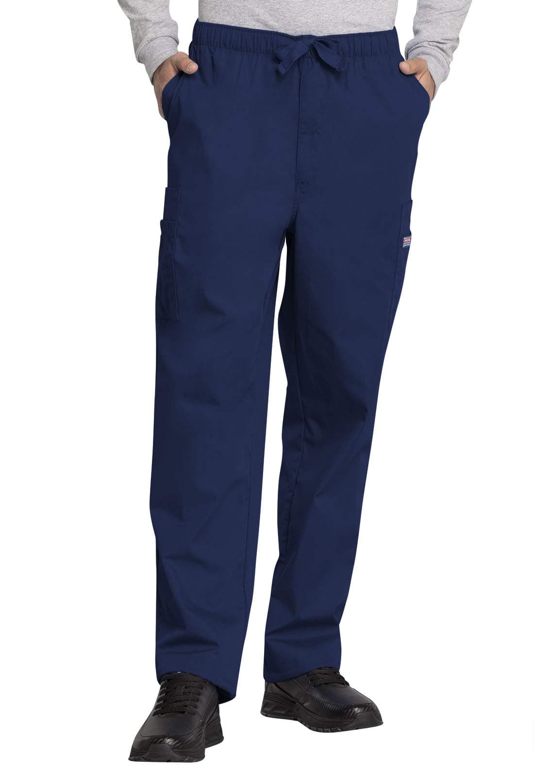 Cherokee Scrub for Men Fly Front Cargo Pant with 7 Pocket, Durable, Fade Resistant Fabric - 4000