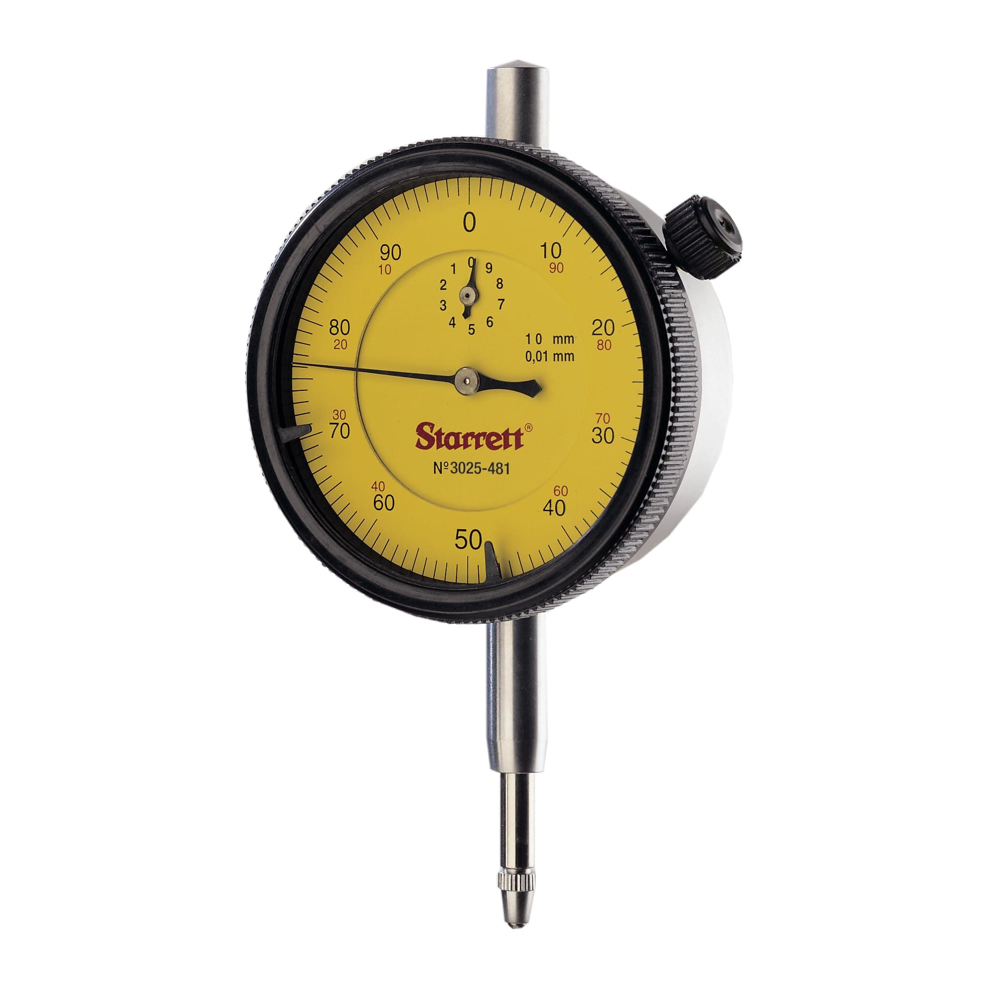 3025-481 Dial Indicator Range: 10mm, Dial Reading: 0-100