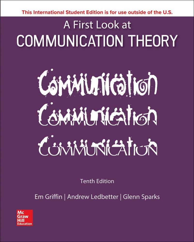 A First Look at Communication Theory 10th Edition