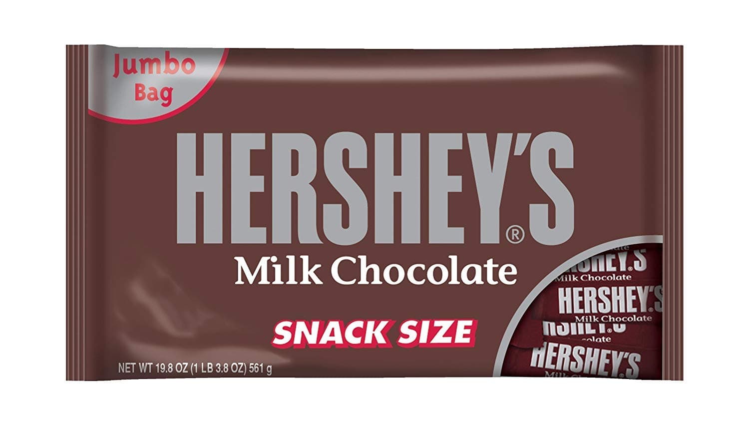 Hershey Chocolate Snack Size Bag - 590ml