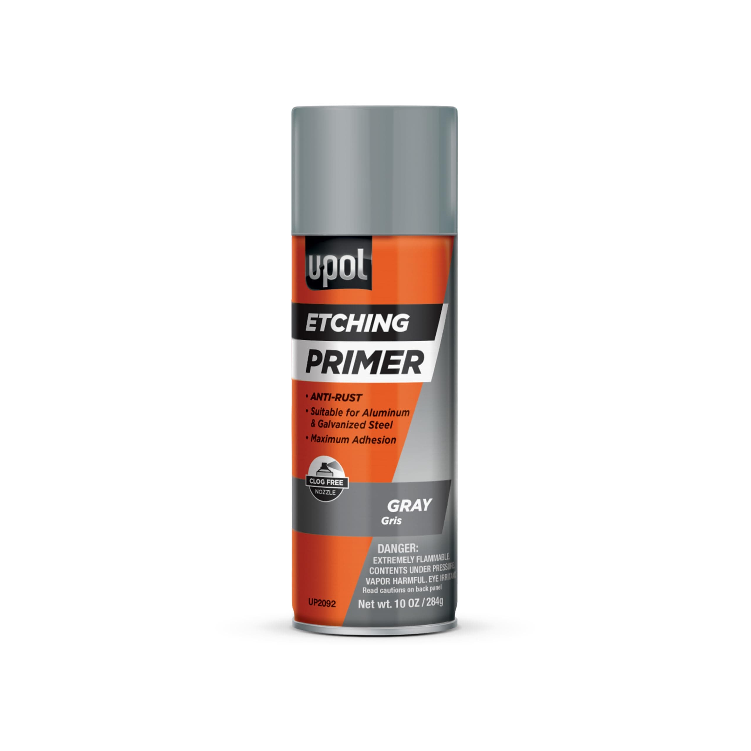 Etching Primer, Strong-Hold, Premium Quality Primer Spray For Bare Metals With Anti-Rust Technology, Gray, 10 oz