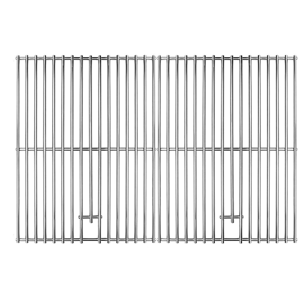 Solid Stainless Steel Cooking Grates (17-1/4" x 26-1/2")