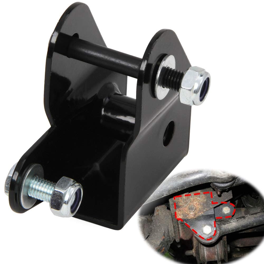 CNSY Front Track Bar Relocation Bracket Fit For 97-06 Jeep Wrangler TJ/84-01 Cherokee XJ 2-4" Lift Kit