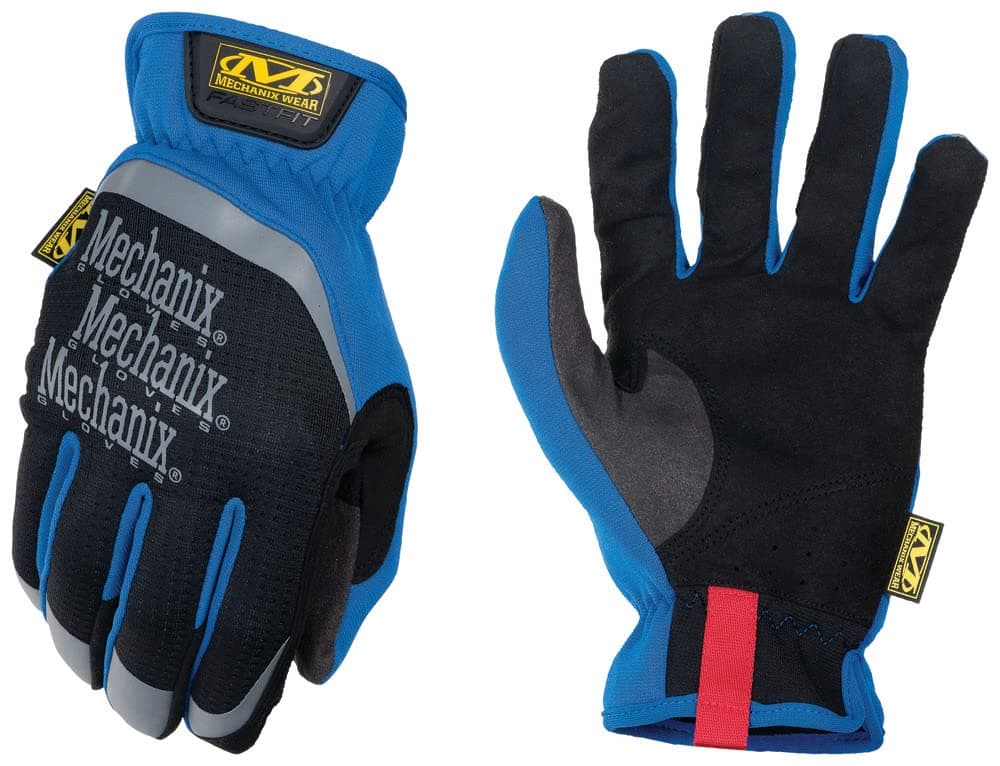 MFF-03-010 FastFit Gloves (Large, Blue) Work