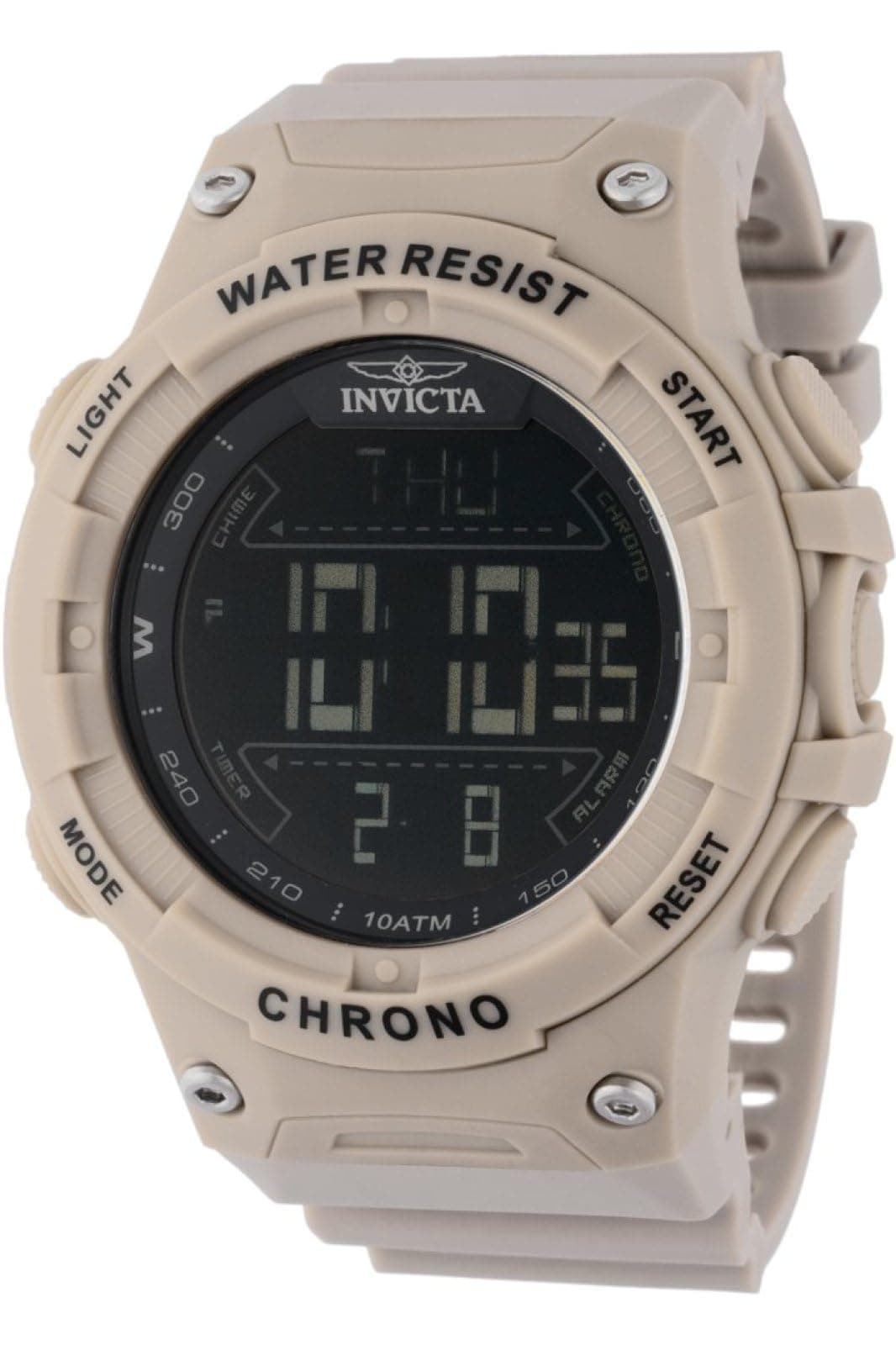 Invicta Racing Men 52mm Dial Electronic Digital