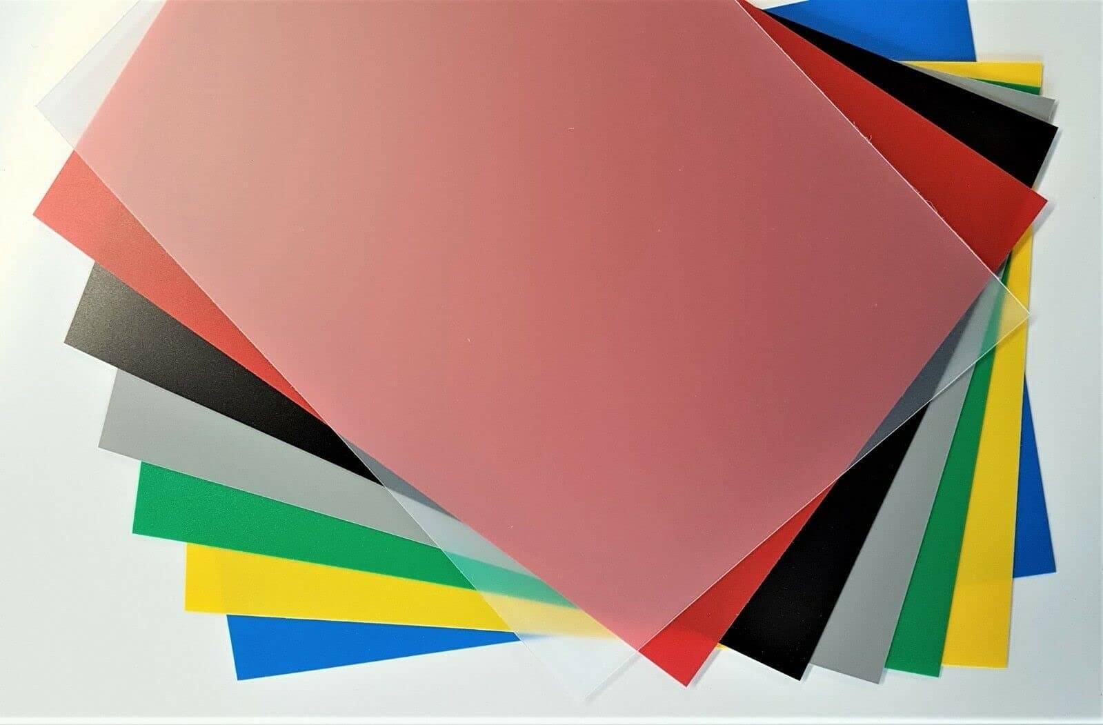 Plastic Sheet Polypropylene Coloured ViPrint Graphic Arts 0.8mm Thick A5 to A2 (Aqua Blue, A3-420 x 297mm (16.5 x 11.7 in))