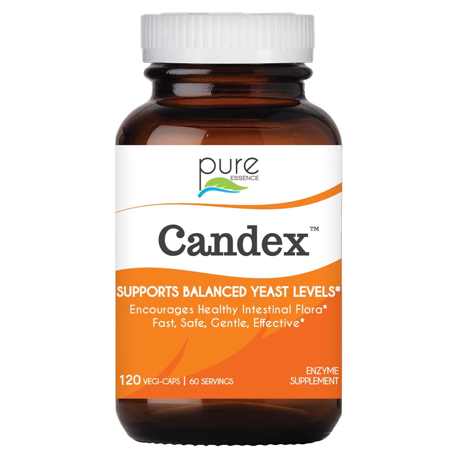 PURE ESSENCE LABS Candex Supplement - 120 Capsules