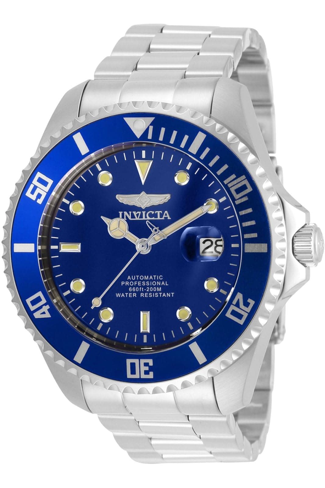 Automatic Pro Diver Stainless Steel Watch