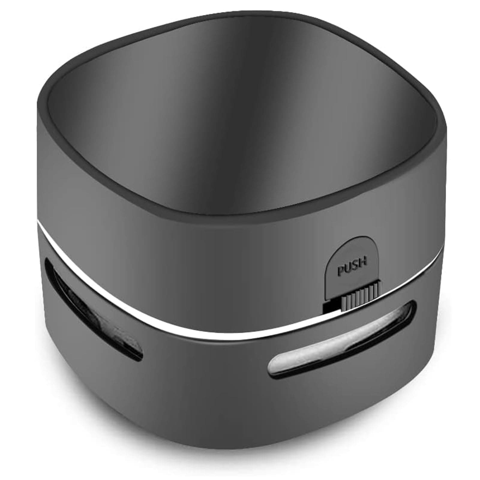 BESHT Desktop Vacuum Cleaner, Mini Table dust Sweeper Energy Saving, Endurance up to 400 mins,360º Rotatable for Cleaning Rubber shavings,Crumbs Keyboard of Gifts for Kids(White) (Black)