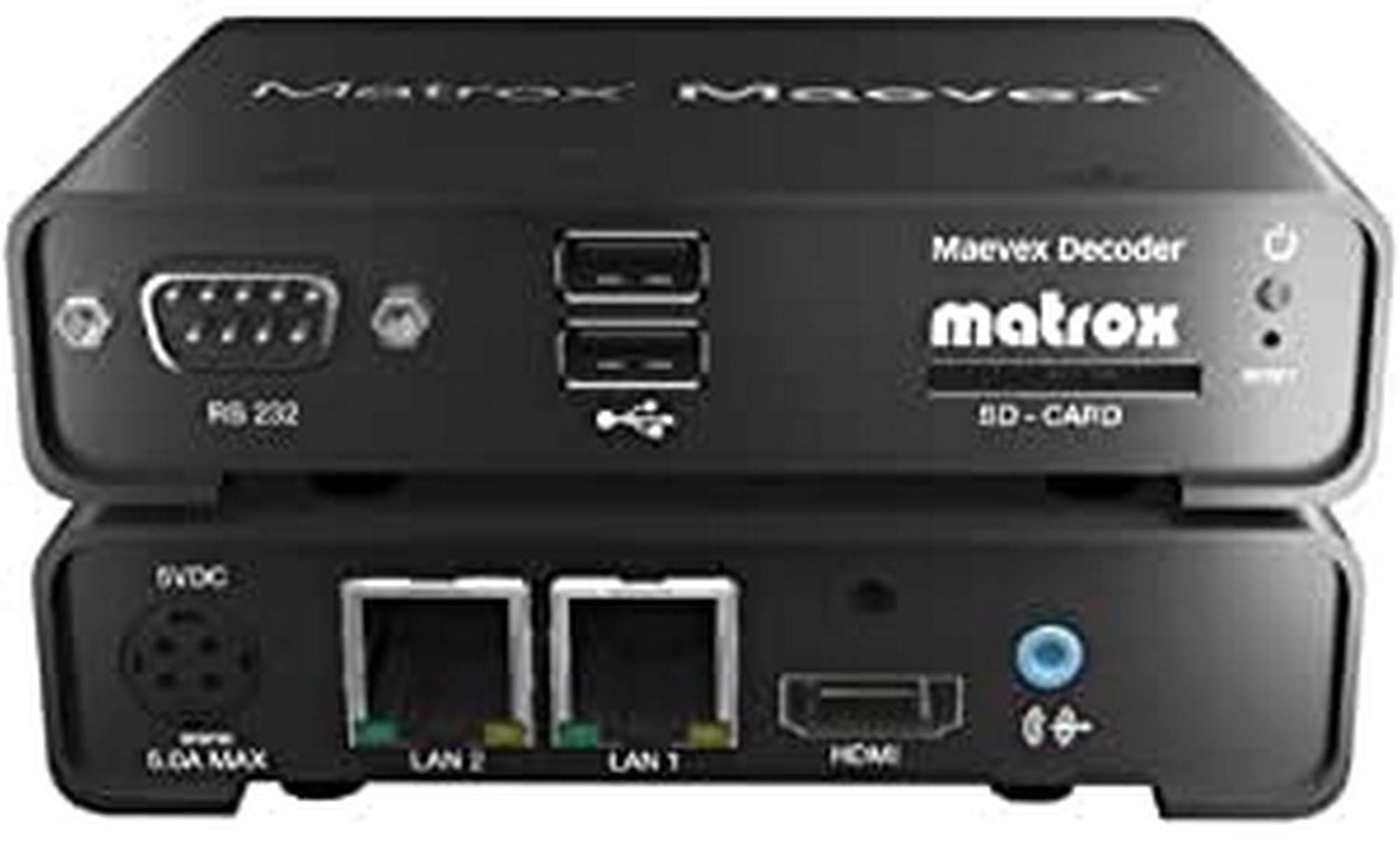Matrox Accessory MVX-D5150F Maevex Video Decoder RJ45 100/1000Mbps HDMI USB Retail
