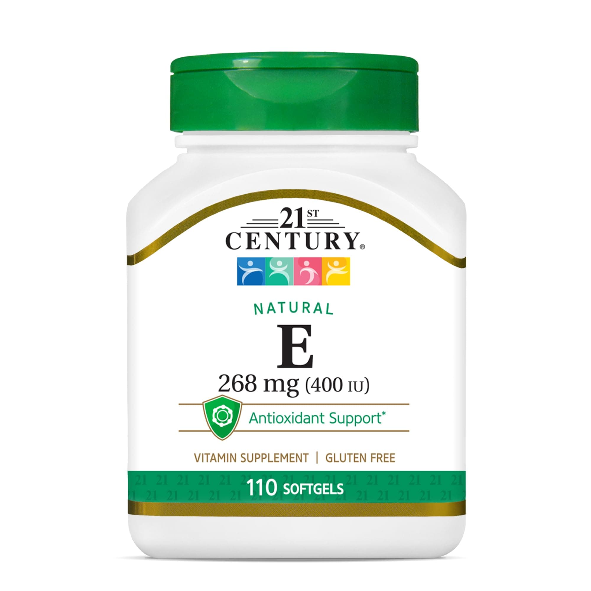 21st Century E 400 I.U. Natural (D-Alpha) Softgels, 110-Count