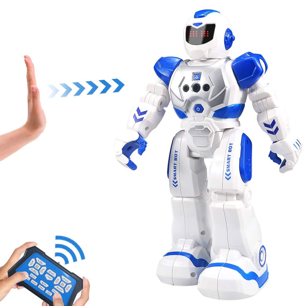 Remote Wireless Control Robot for Kids Toys,Smart Programmable RC Robots with Singing,Dancing,Gesture Sensing Entertainment Robotics for Children