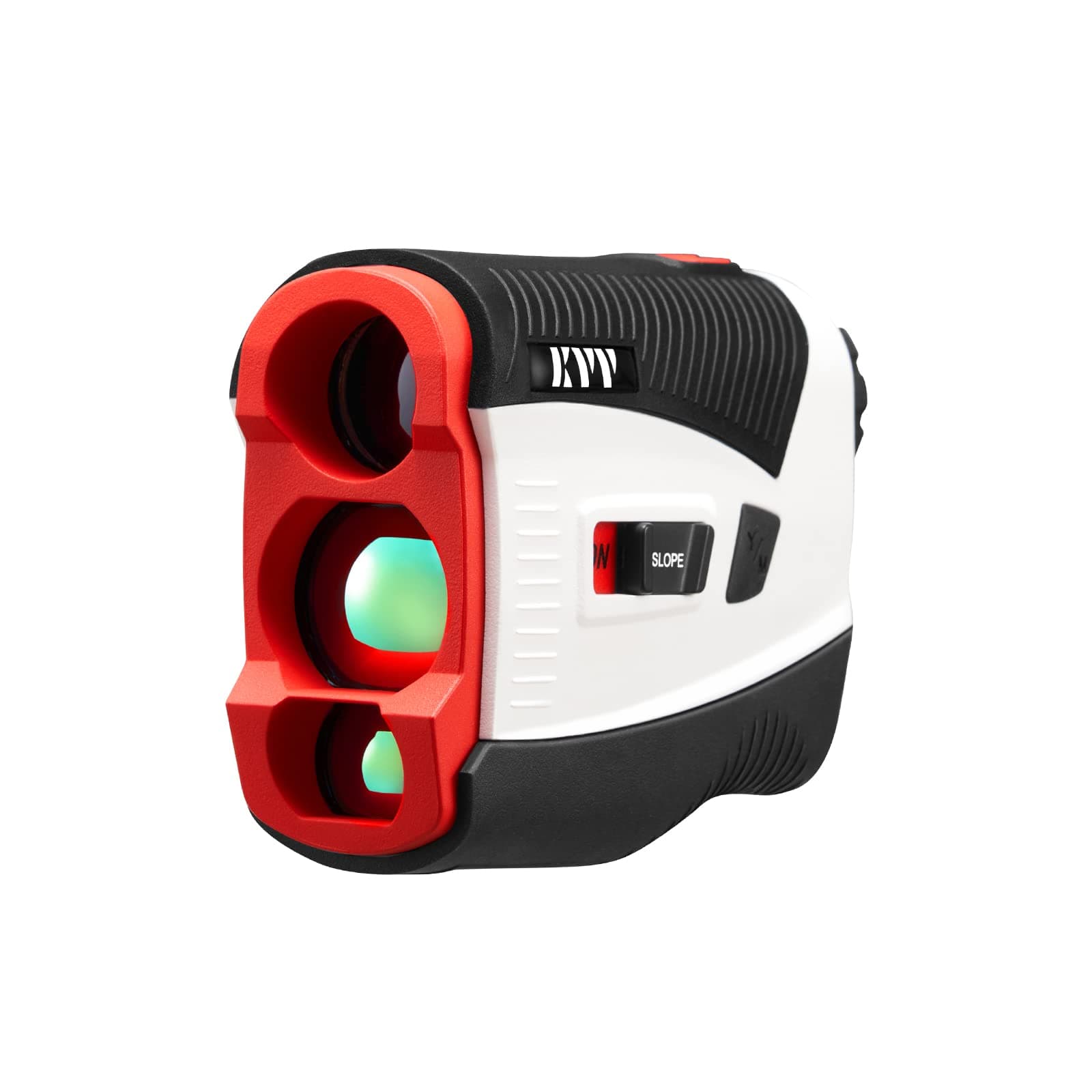 KVV V400 PRO Laser Rangefinder with Premium LCD Display, 5-1200yds Range, Accuracy up to+/-1yd, Integrated Magnetic Tech, Slop on/Off Switch, Pin-Lock with Vibration, 6xMagnification