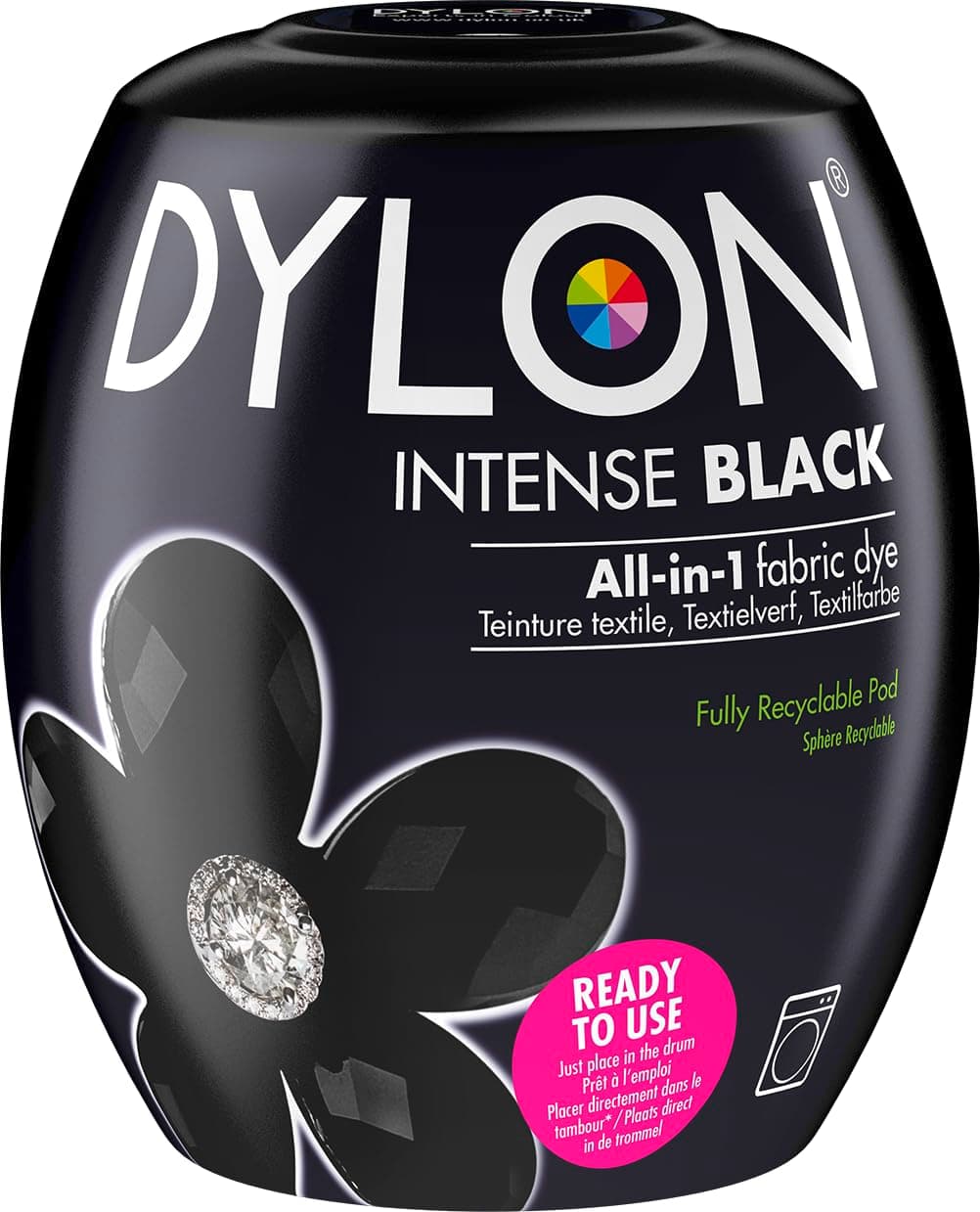 Machine Fabric Dye Pod Intense Black
