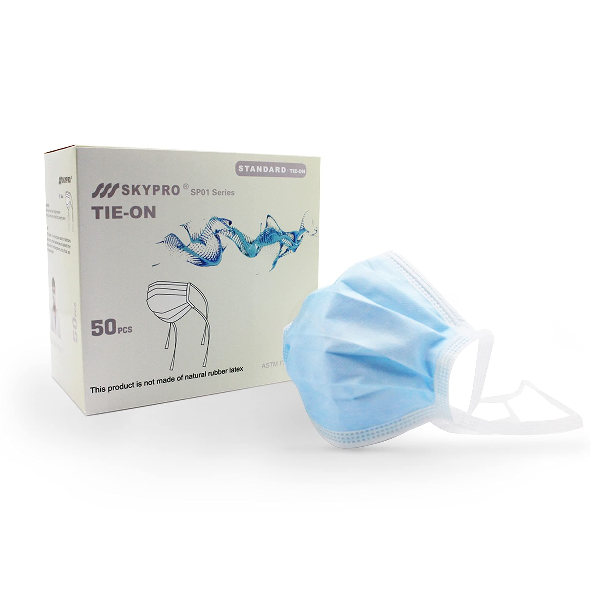 Skypro ASTM Level 3 Tie-On Procedure Mask