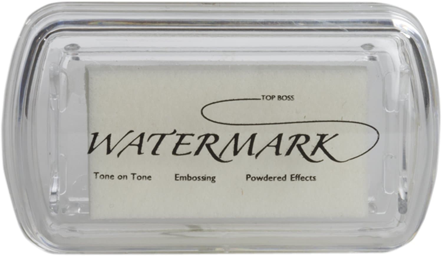 Top Boss Watermark Mini Inkpad, Clear