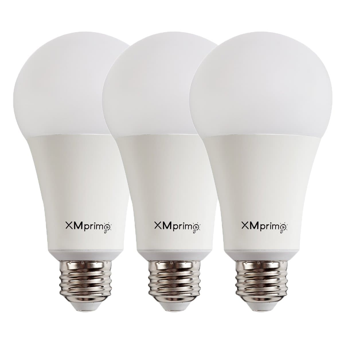 22W (150W - 200W Equivalent) A21 Dimmable LED Light Bulb, 2680 Lumens 3000K Soft/Warm White, E26 Medium Screw Base, UL Listed, XMprimo - 3 Pack