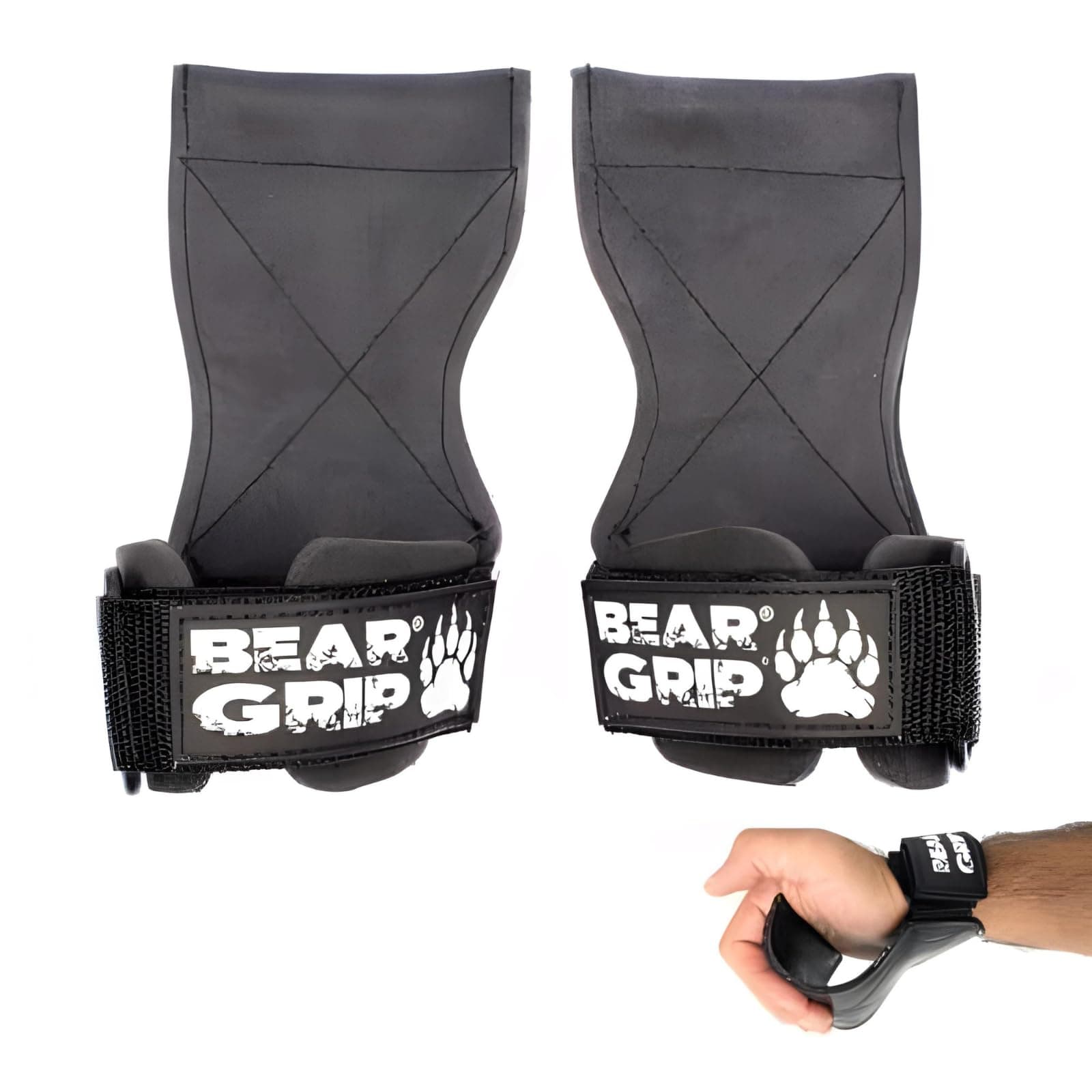 BEAR GRIP Multiple Grip Straps/Hooks - Small