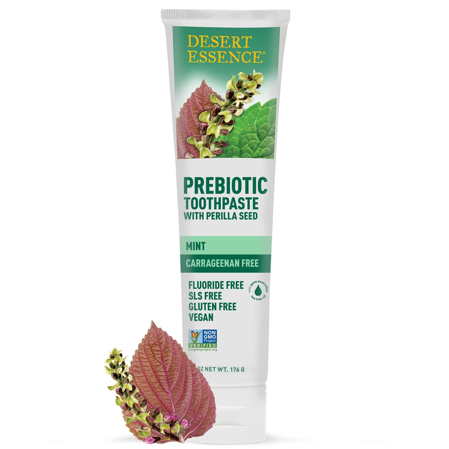 Prebiotic, Plant-Based Toothpaste, Mint, 6.25 oz (176 g)