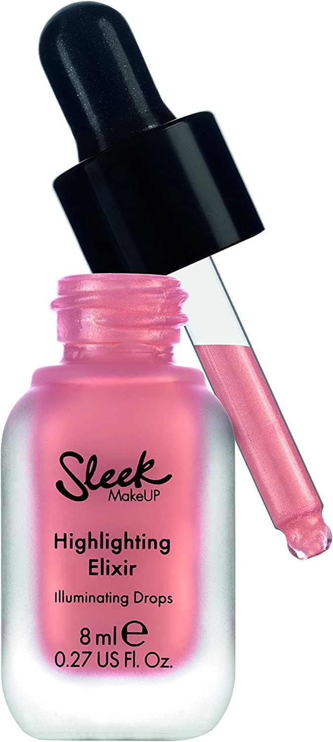 Sleek MakeUP Highlighting Elixir, Liquid Highlighter Illuminating Drops for a Radiant Glow, She Got It Glow, 8ml
