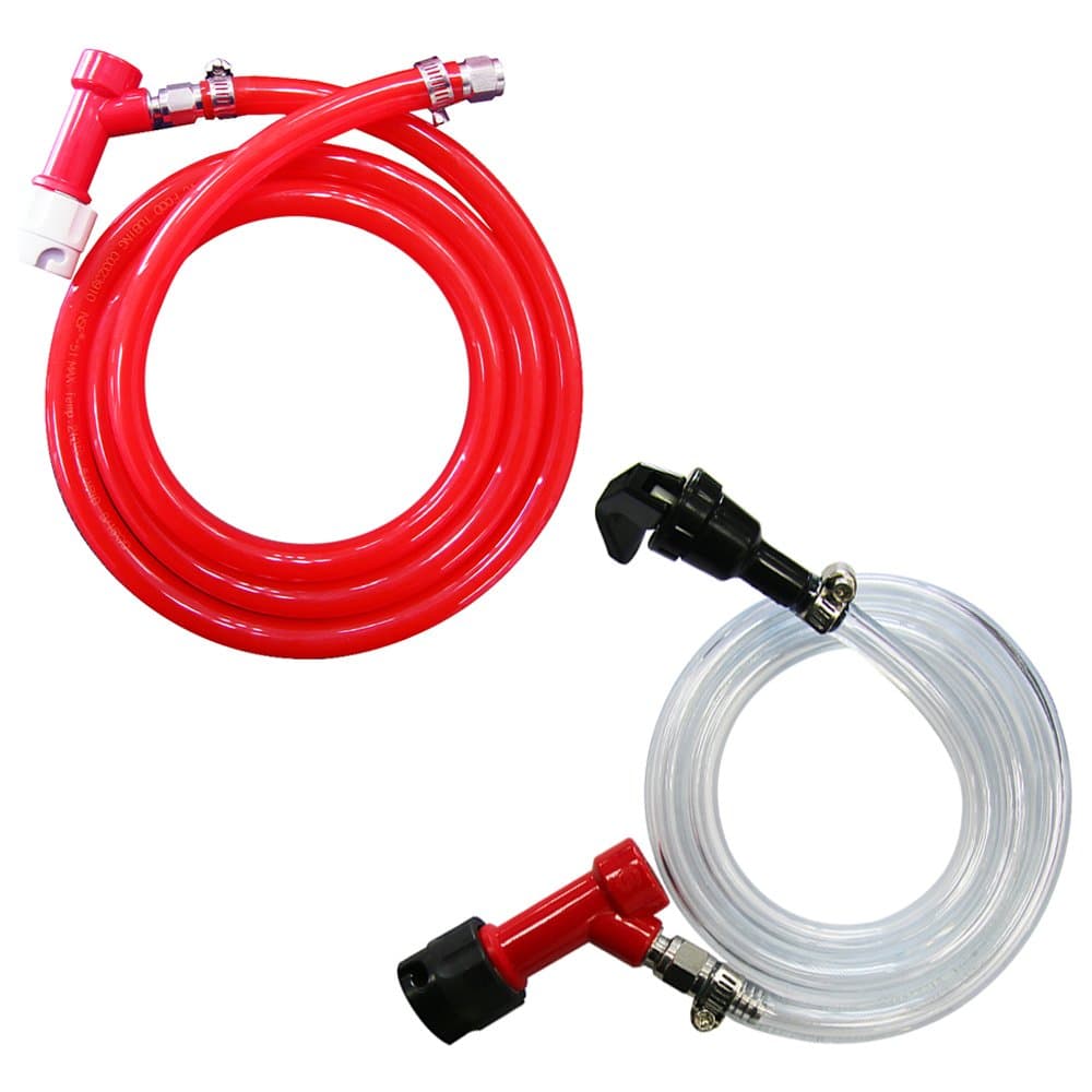 PERA 3/16" pin lock MFL beer line assembly & 5/16" pin lock gas line assembly for home brewing