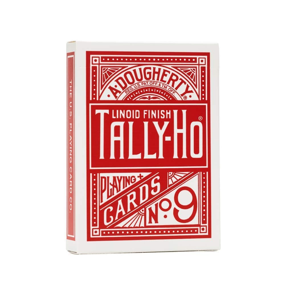 Tally Ho Fan Back Playing Cards Red or Blue
