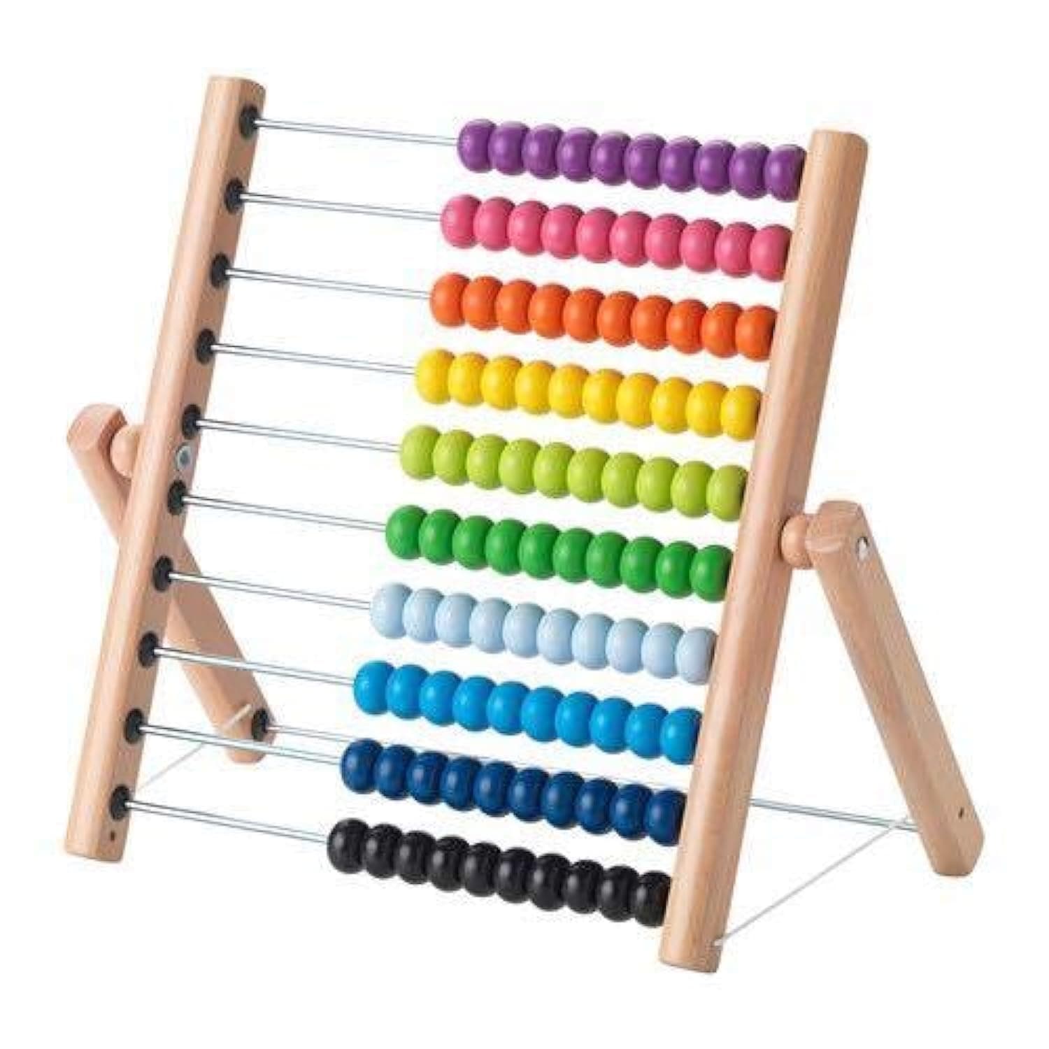 Abacus Colored Counting Board with Rings,