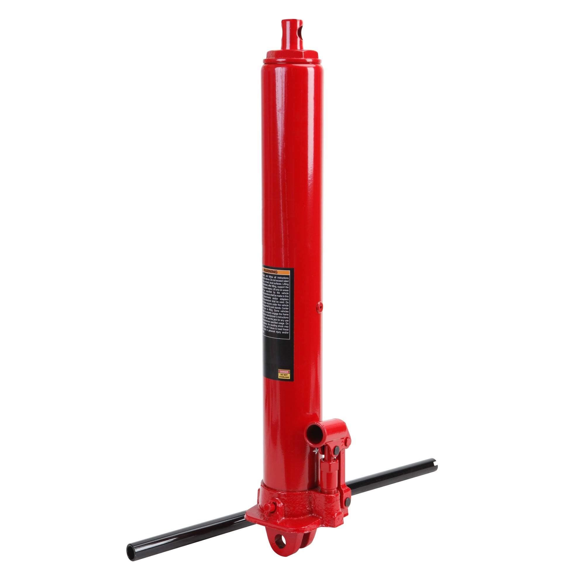 Big Red Torin Long Ram Hydraulic Jack: Single Piston, Clevis Base, 3 Ton Capacity