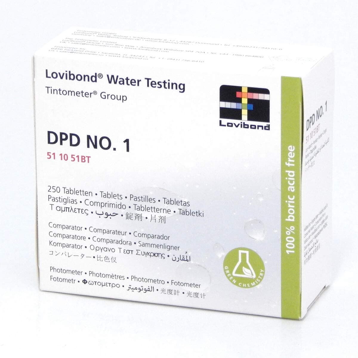 Reagent DPD1 Photo Digital Chlorine Testing Tablets (50)