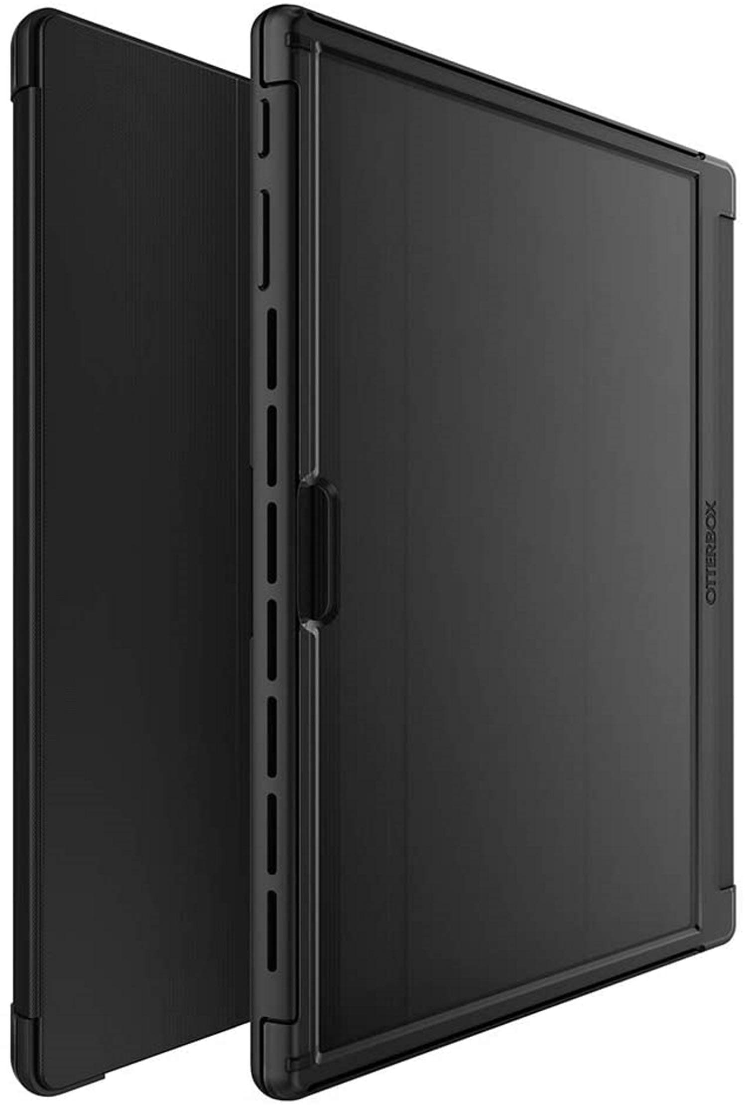 OtterBox Symmetry Folio Series Case for Microsoft Surface Pro 7 - Non Retail Packaging - Starry Night (Clear/Black/Black PU/Dark Grey Microsuede)