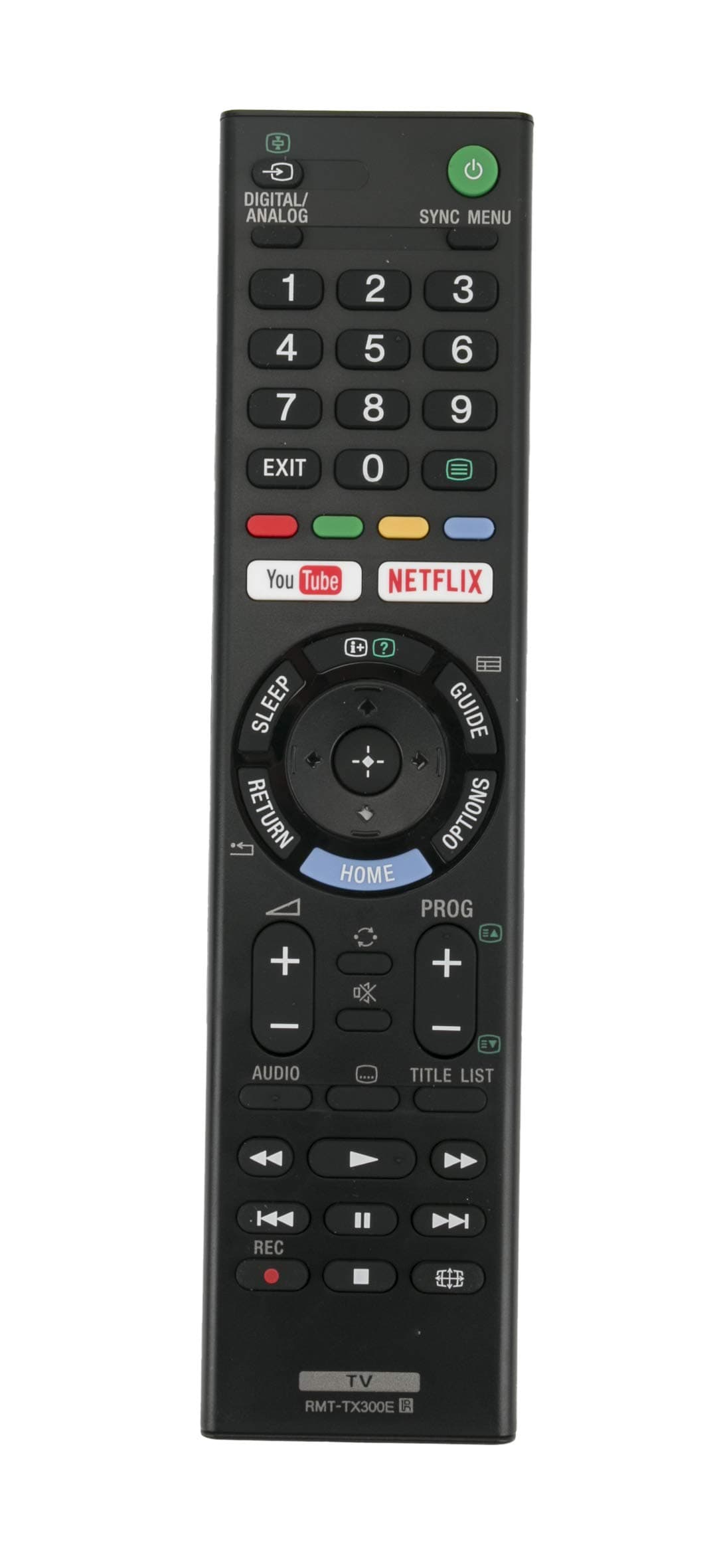 RMT-TX300E Replace Remote Control 149331411 1-493-314-11 Suit for Sony TV KDL-49WE754 KDL-49WE753 KDL-43WE750 KDL-43WE753 KDL-40WE660 KDL-32WE610 KDL-32WE613 KDL-32WE615
